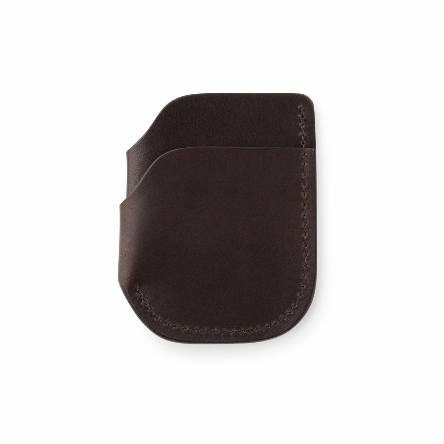 Filson Gear Bridle Leather Front Pocket Cash & Card Case - Brown Leather