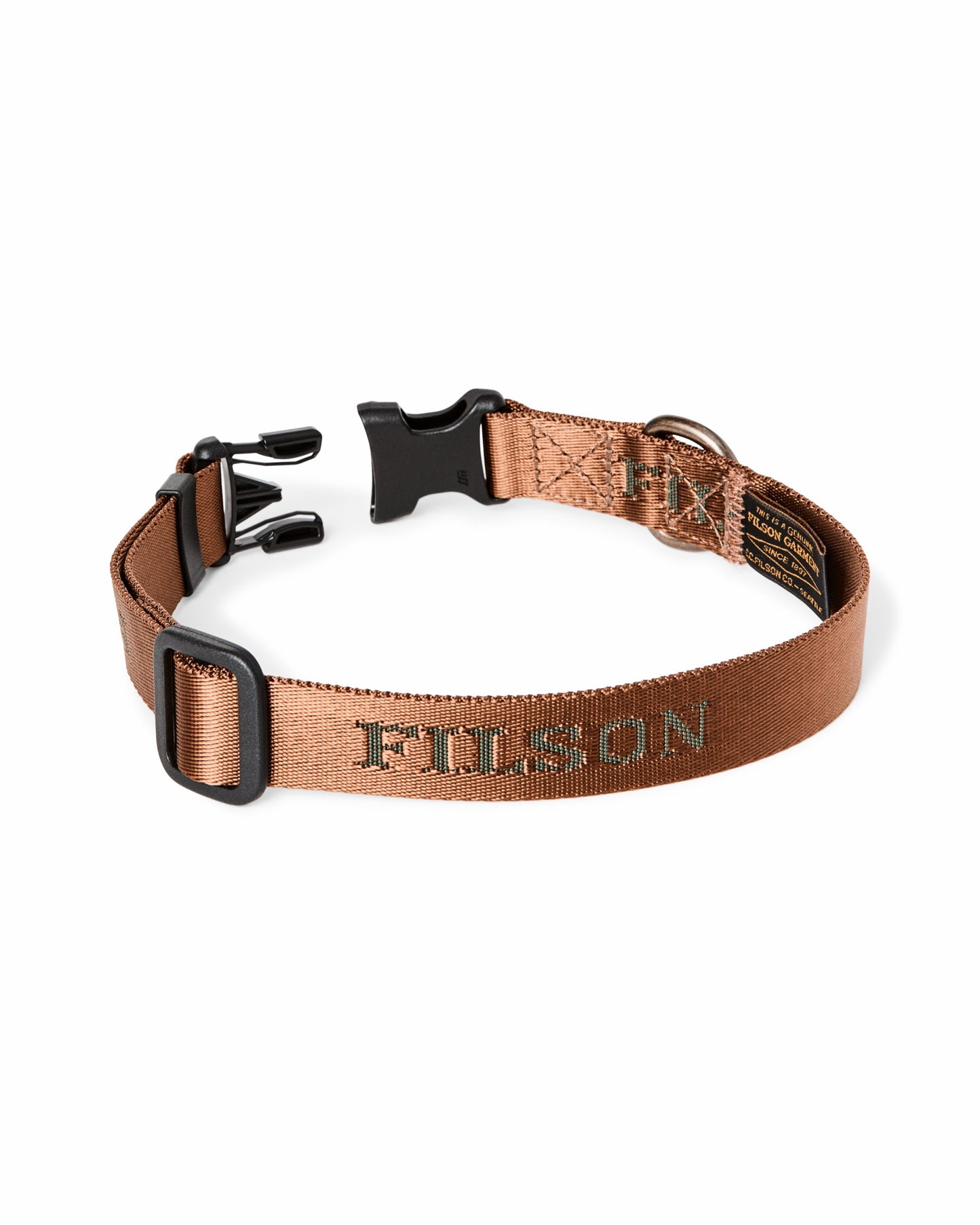 Filson Gear Nylon Dog Collar - Whiskey