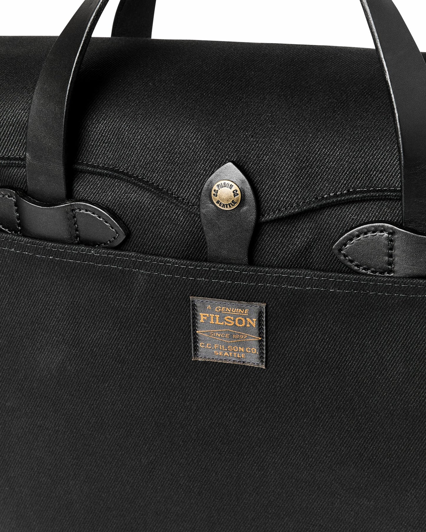 Filson Bags Rugged Twill Original Briefcase - Black