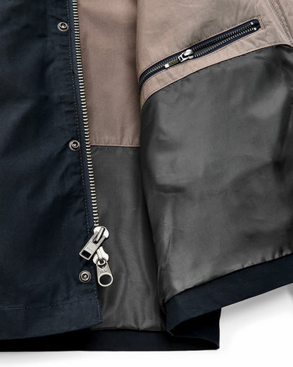 Filson Men Dry Wax Short Field Jacket - Navy