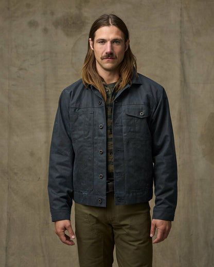 Filson Men Tin Cloth Short Lined Cruiser Jacket
