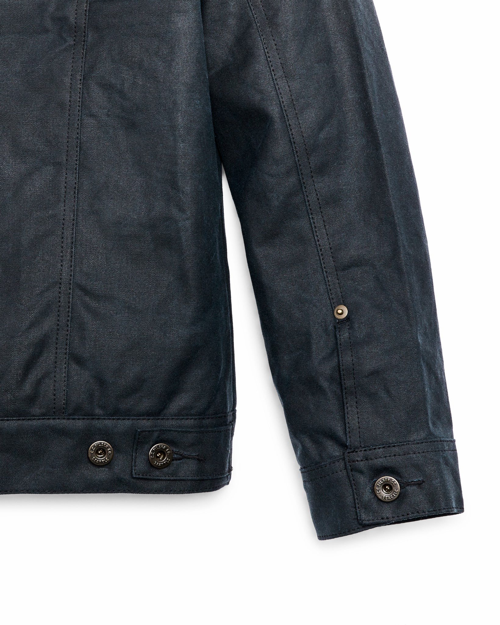 Filson Men Tin Cloth Short Lined Cruiser Jacket