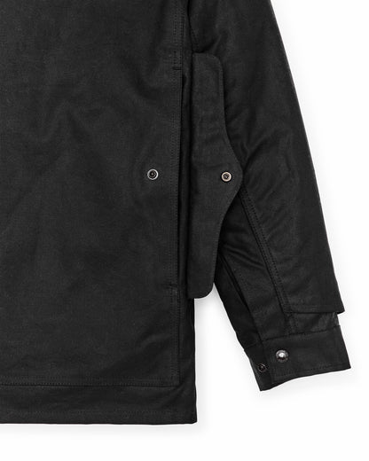 Filson Men Lined Tin Cloth Cruiser Jacket - Black