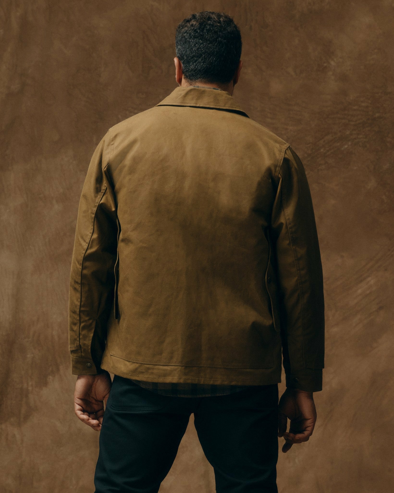 Filson Men Men's Lined Tin Cloth Cruiser Jacket