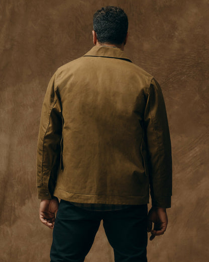Filson Men Men's Lined Tin Cloth Cruiser Jacket