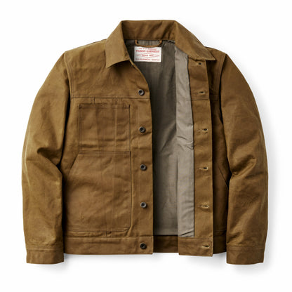 Filson Men Tin Cloth Short Lined Cruiser Jacket