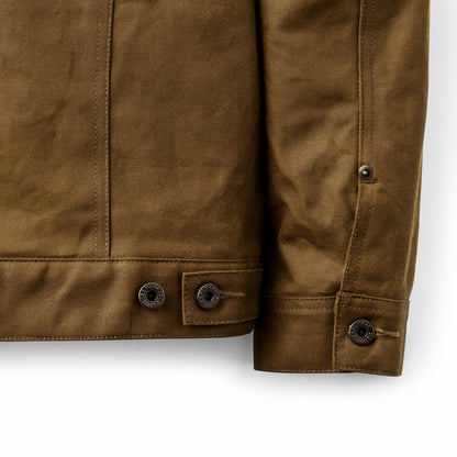 Filson Men Tin Cloth Short Lined Cruiser Jacket