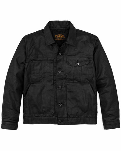 Filson Men Tin Cloth Short Lined Cruiser Jacket
