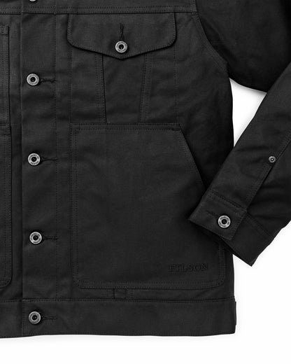 Filson Men Tin Cloth Short Lined Cruiser Jacket