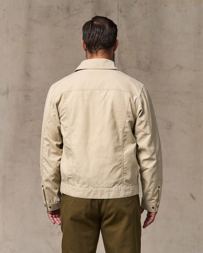 Filson Men Dry Wax Short Cruiser Jacket - Quail Tan