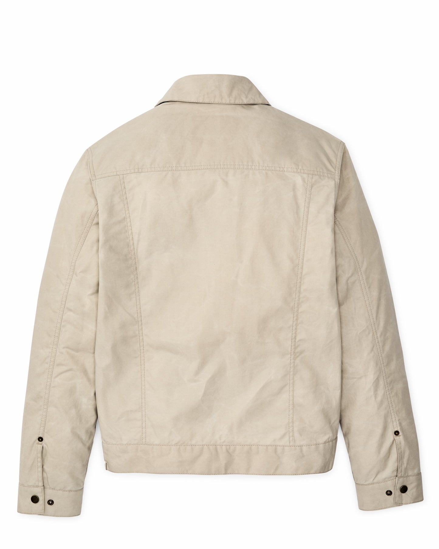 Filson Men Dry Wax Short Cruiser Jacket - Quail Tan