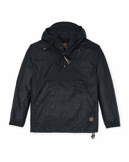Filson Men Shelter Cloth Waxed Anorak - Harbor Blue