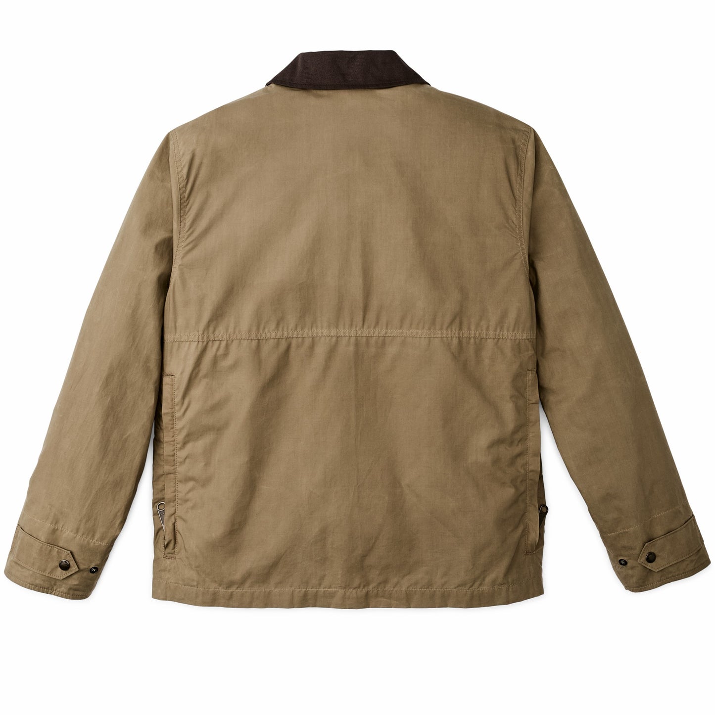 Filson Men Dry Wax Short Field Jacket - Dark Beige