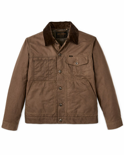 Filson Men Insulated Short Cruiser Jacket - Dark Brown