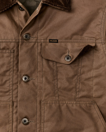 Filson Men Insulated Short Cruiser Jacket - Dark Brown