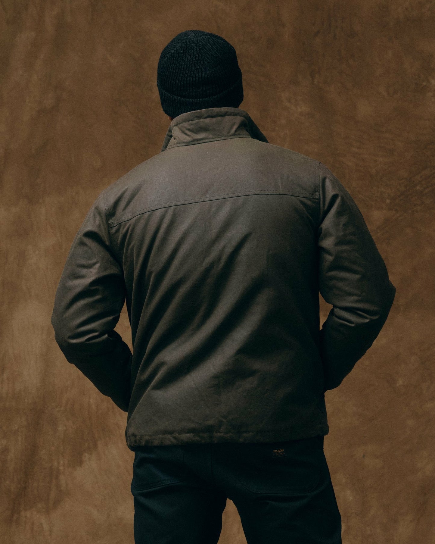 Filson Men Tin Cloth Primaloft Jacket - Otter Green