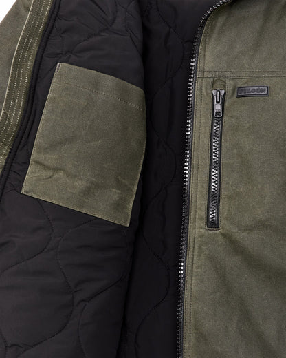 Filson Men Tin Cloth Primaloft Jacket - Otter Green