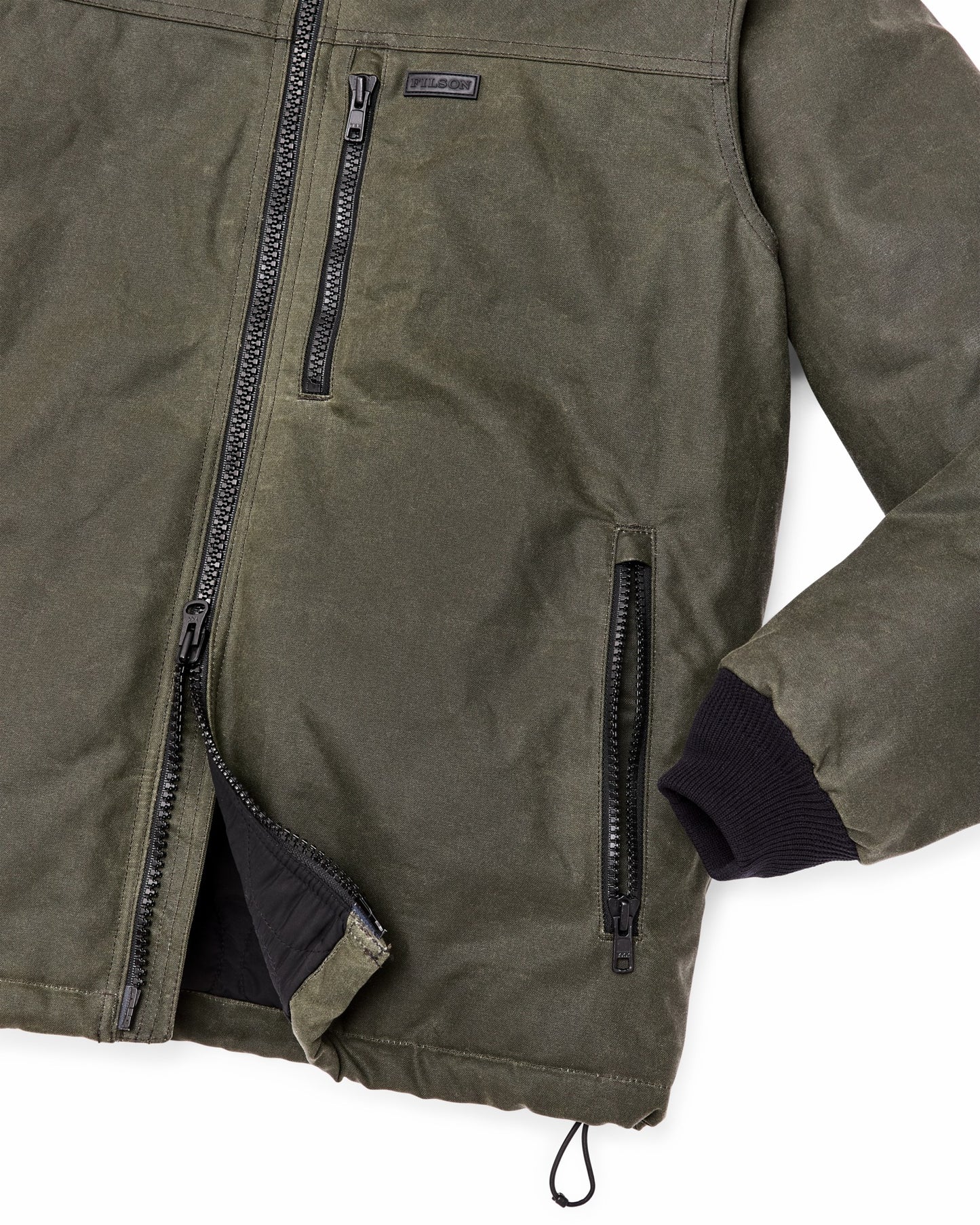 Filson Men Tin Cloth Primaloft Jacket - Otter Green