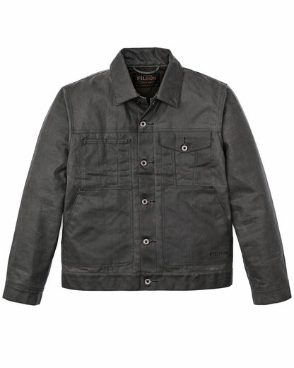Filson Men Tin Cloth Short Lined Cruiser Jacket