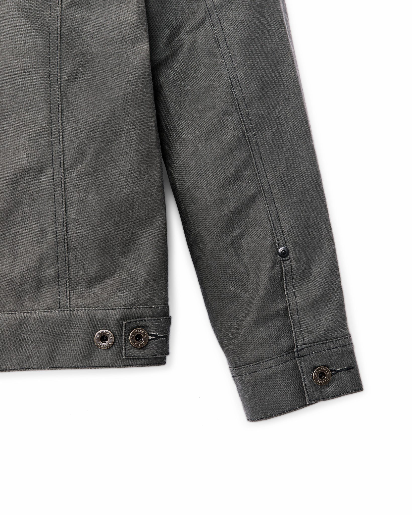 Filson Men Tin Cloth Short Lined Cruiser Jacket