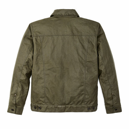 Filson Men Tin Cloth Short Lined Cruiser Jacket