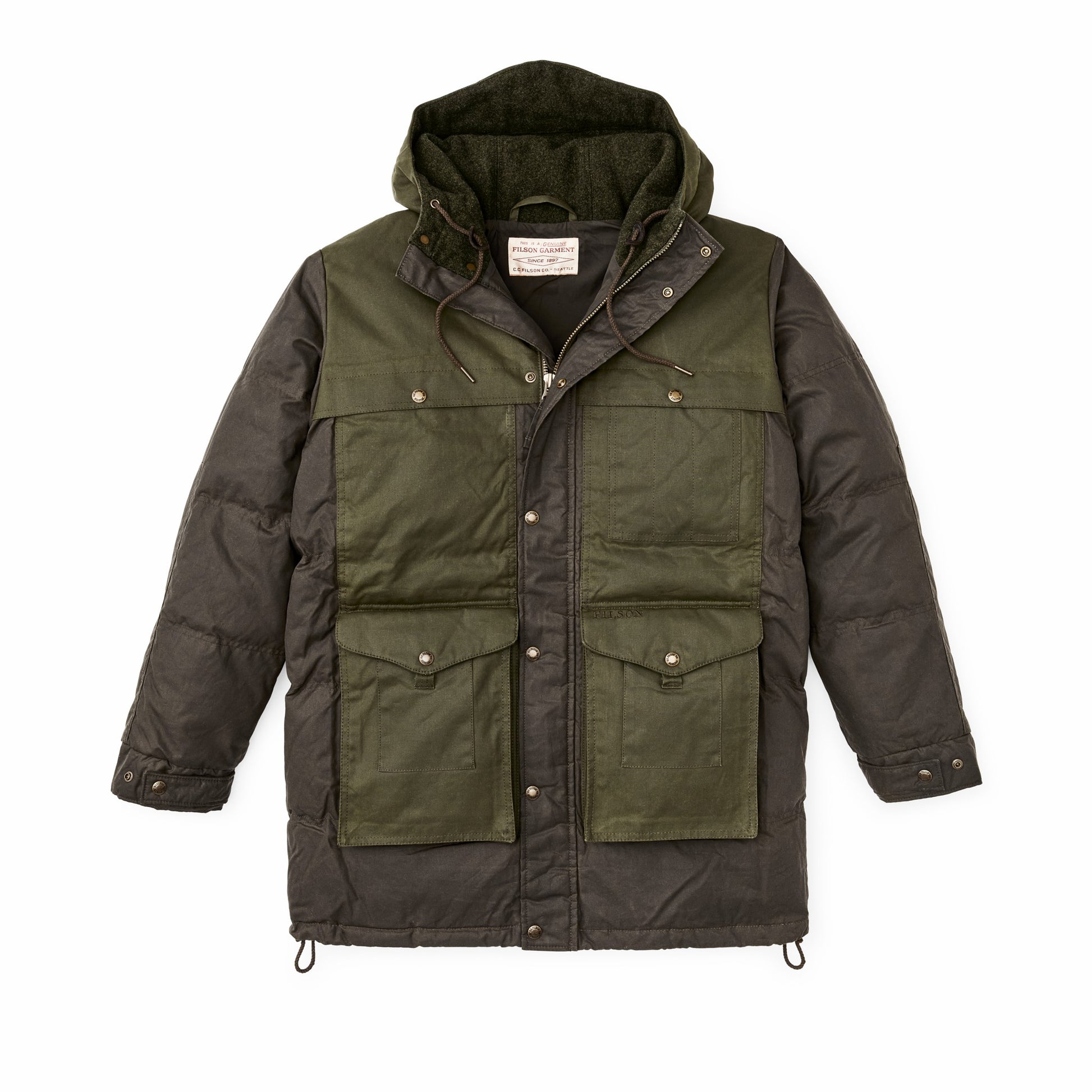 Filson Men Down Cruiser Parka