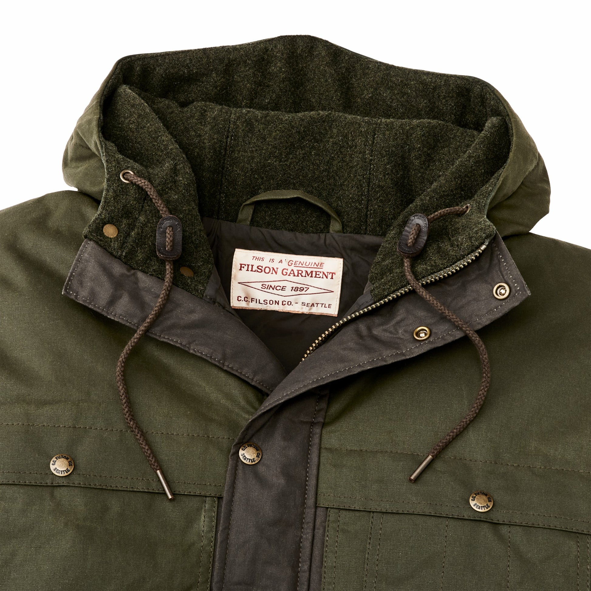 Filson Men Down Cruiser Parka