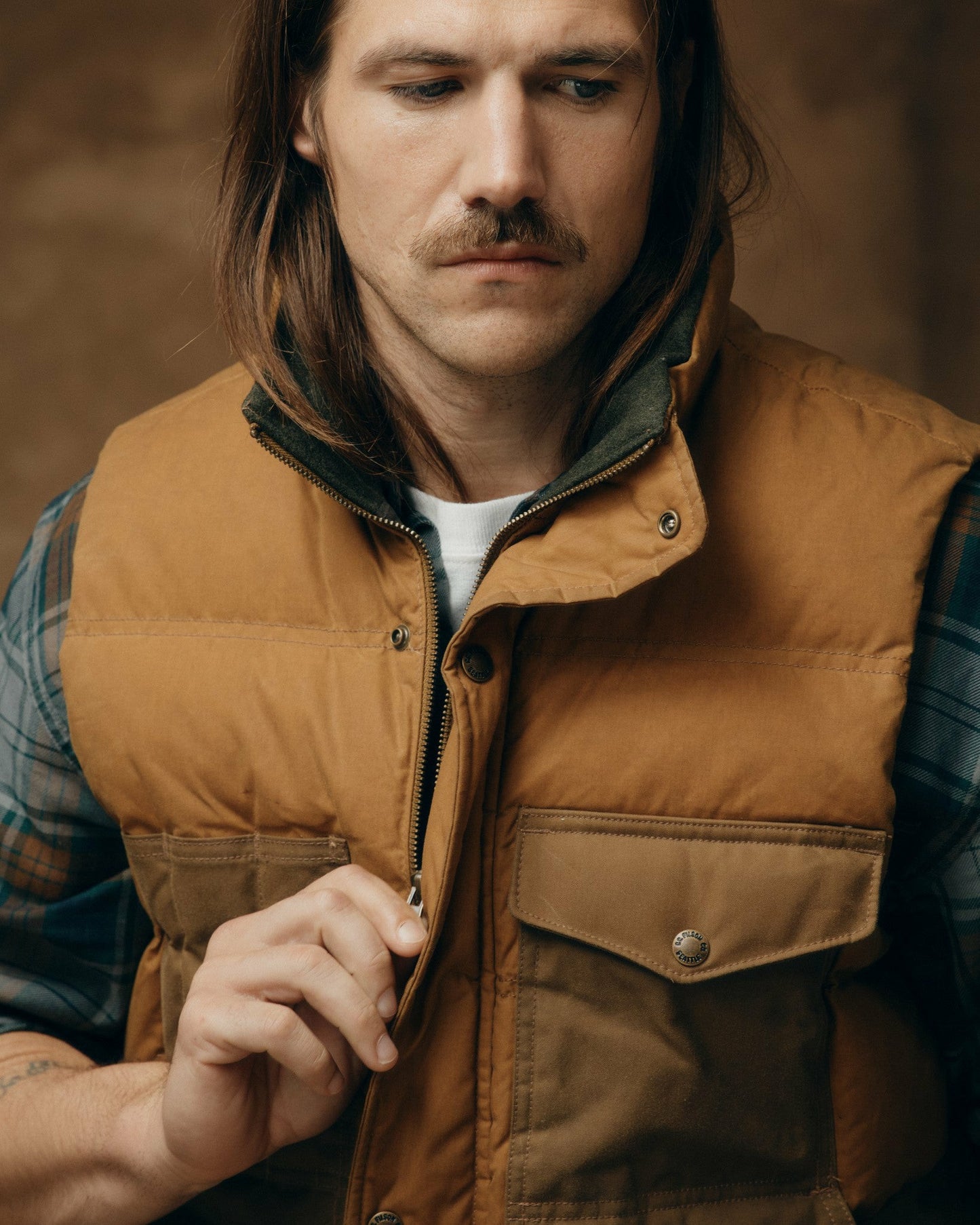 Filson Men Men's Goose Down Cruiser Vest