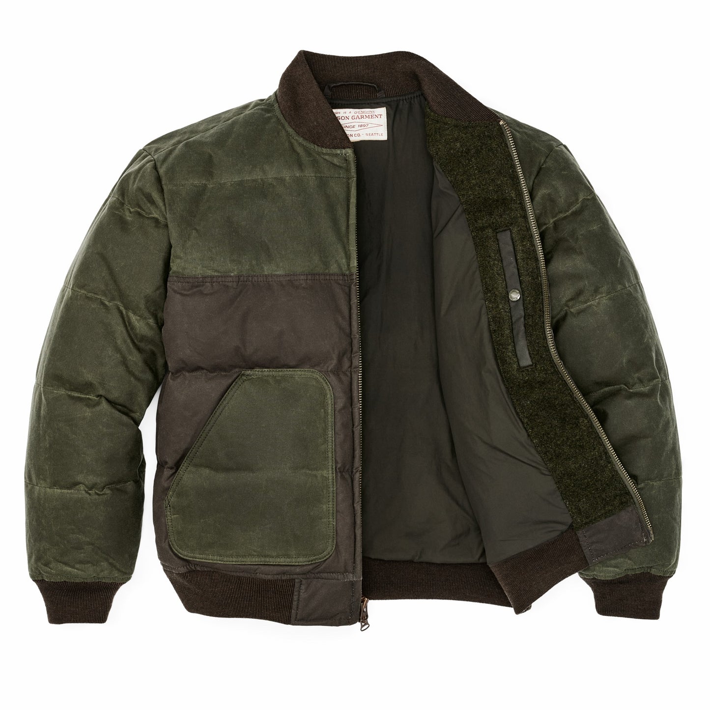 Filson Men Down Bomber Jacket