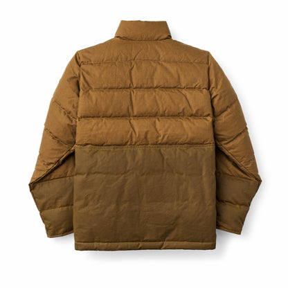 Filson Men Waxed Canvas Down Cruiser Jacket