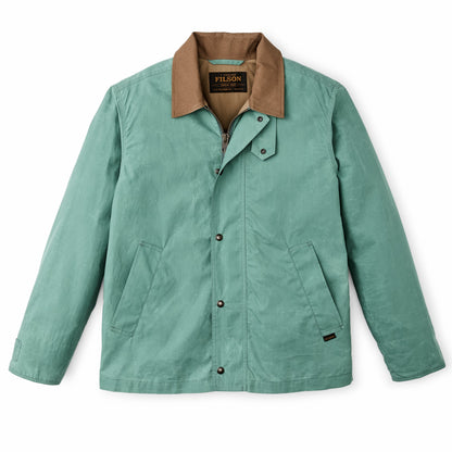 Filson Men Dry Wax Short Field Jacket - Deep Sea