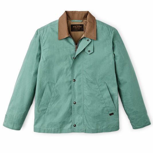 Filson Men Dry Wax Short Field Jacket - Deep Sea