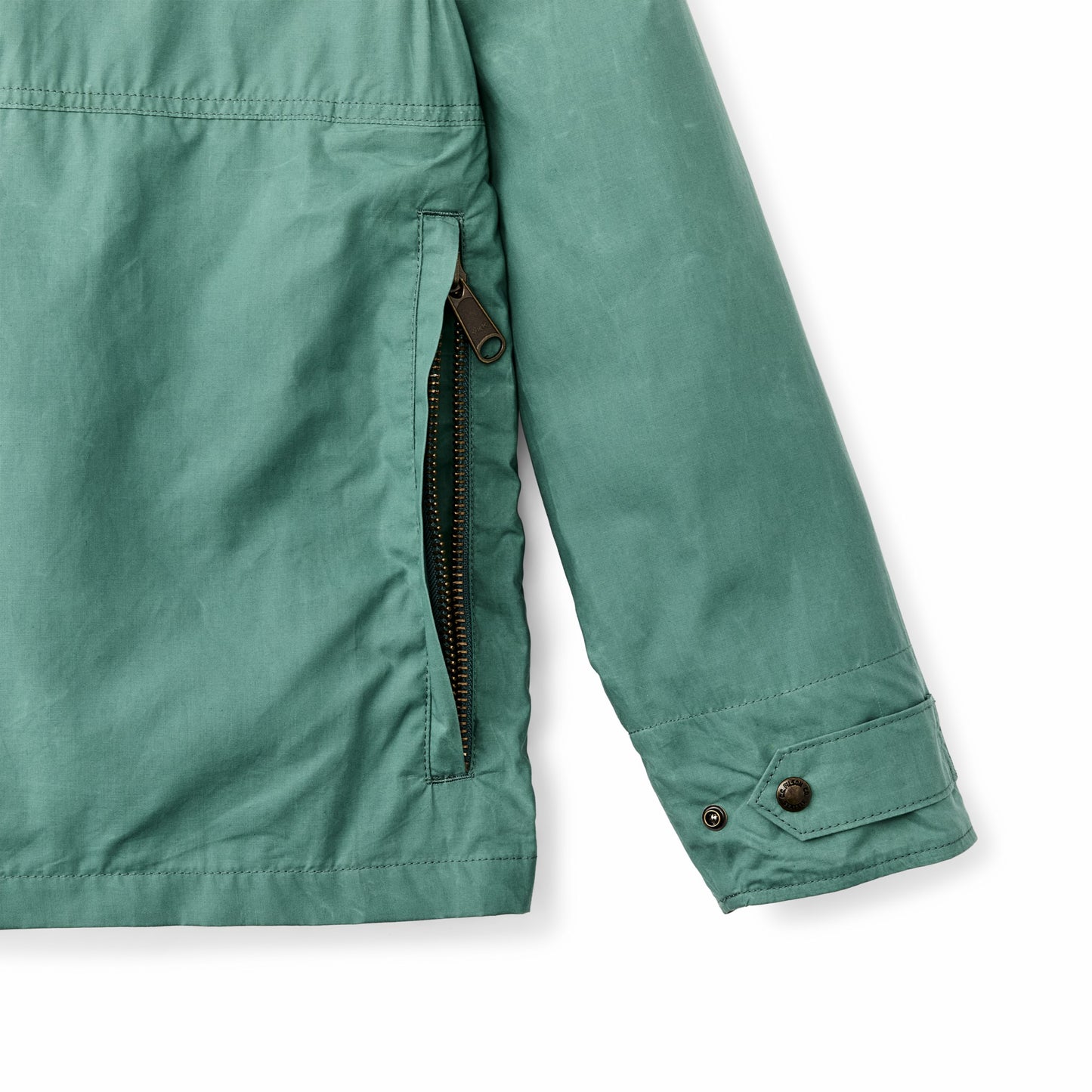 Filson Men Dry Wax Short Field Jacket - Deep Sea