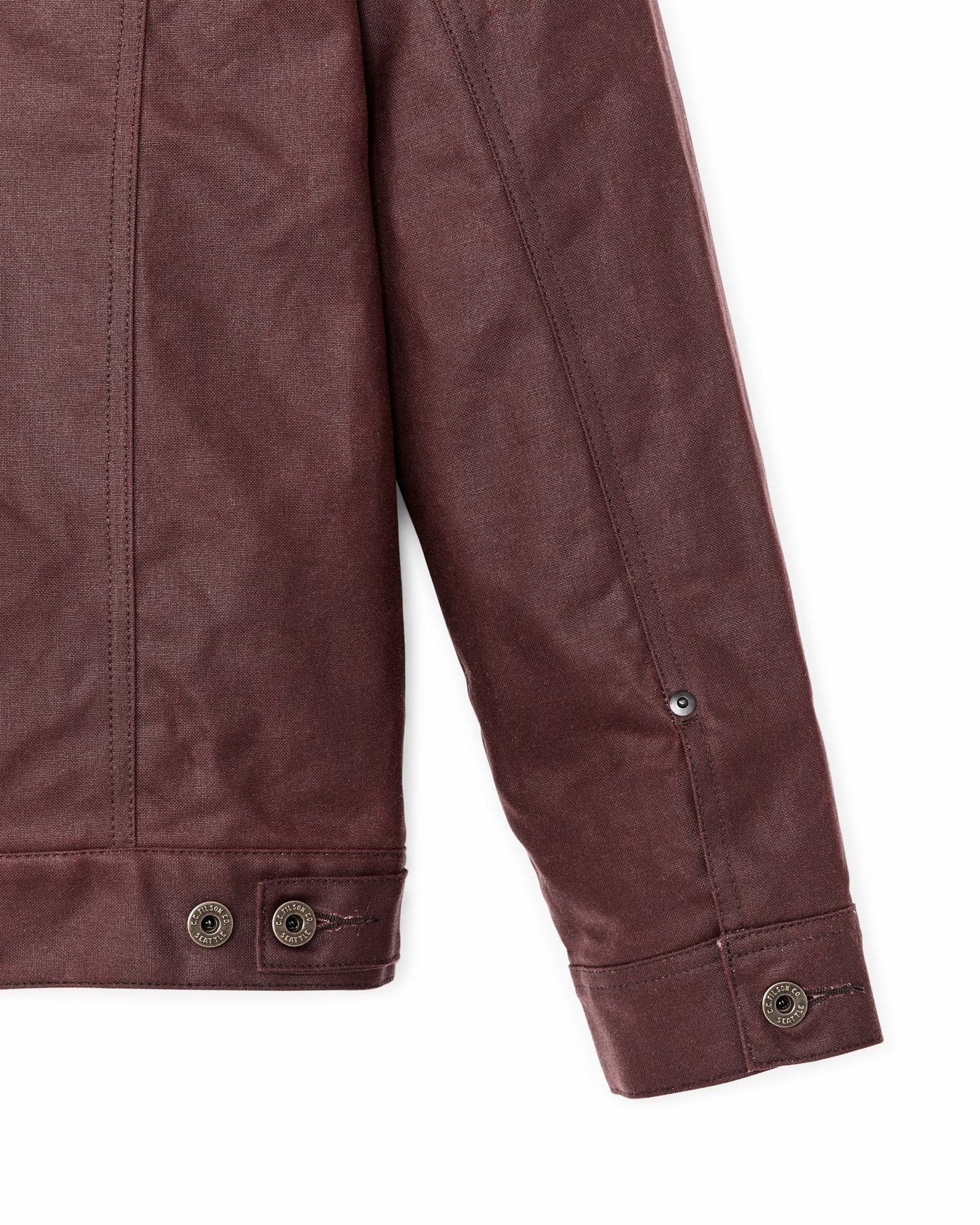 Filson Men Tin Cloth Short Lined Cruiser Jacket