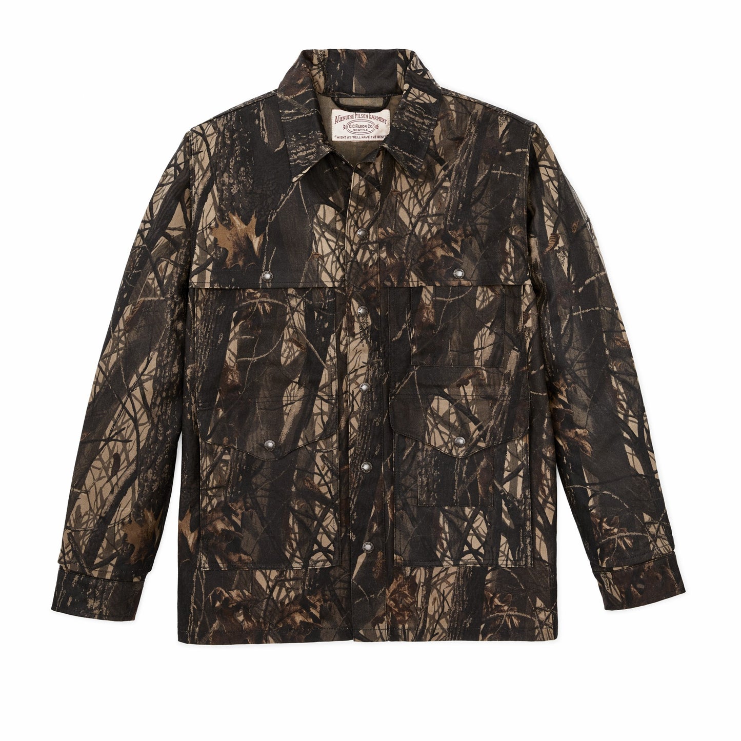 Filson Men Tin Cloth Cruiser Jacket