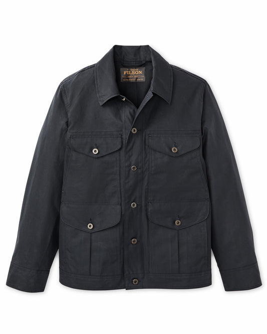 Filson Men Dry Wax Journeyman Jacket - Navy