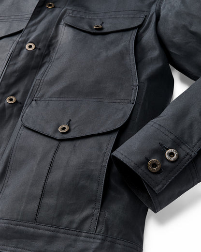 Filson Men Dry Wax Journeyman Jacket - Navy