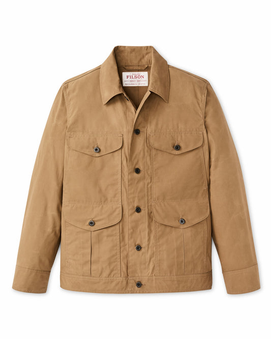Filson Men Dry Wax Journeyman Jacket - Tan