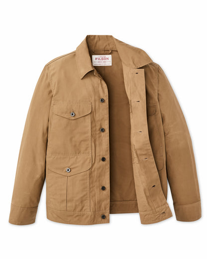 Filson Men Dry Wax Journeyman Jacket - Tan