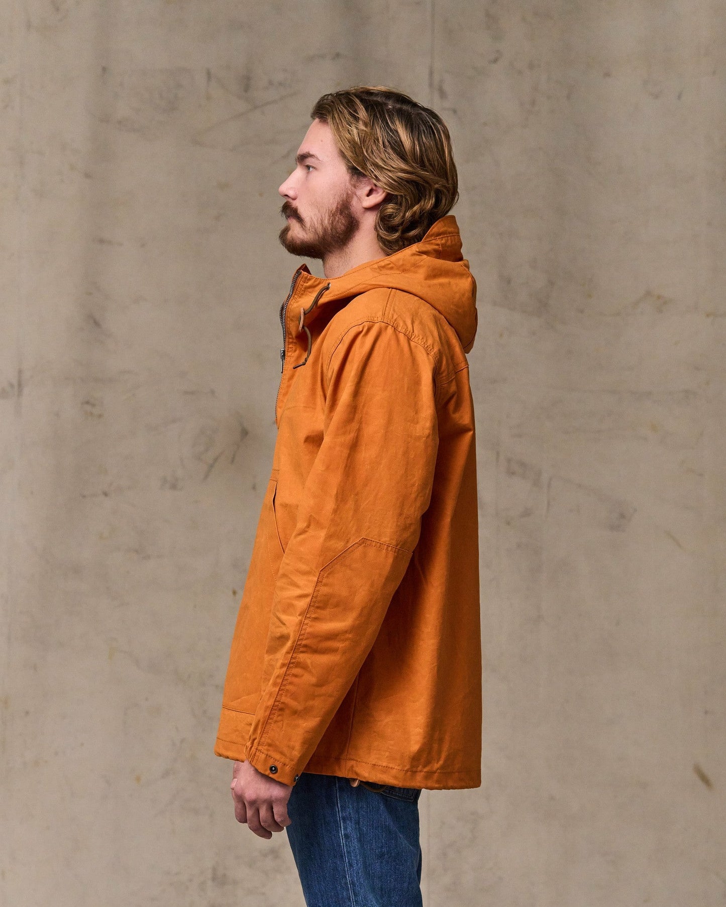 Filson Men Dry Wax Anorak - Larch Gold