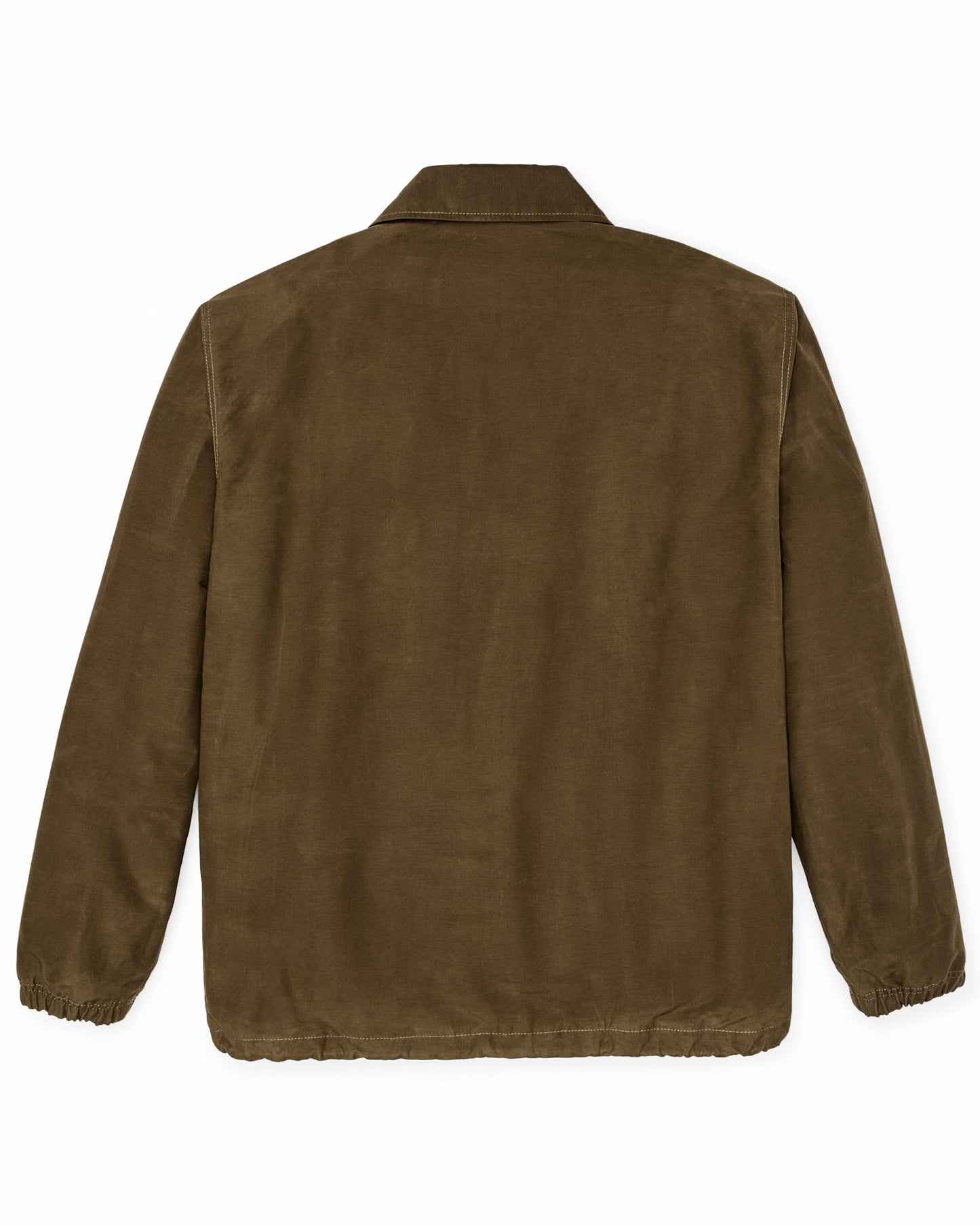 Filson Men Dry Wax Windbreaker - Military Olive