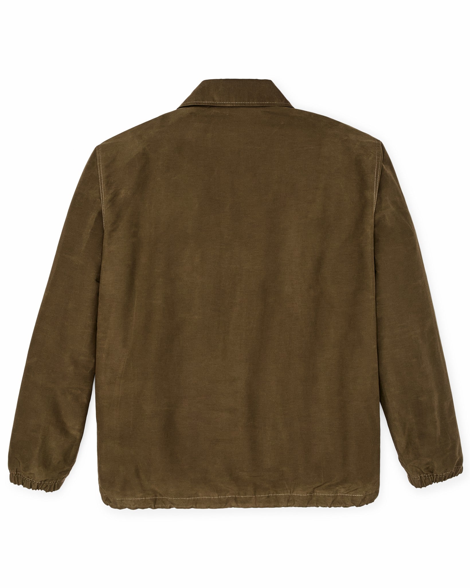 Filson Men Dry Wax Windbreaker - Military Olive