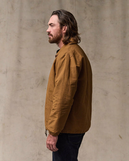 Filson Men Dry Wax Windbreaker - Harvest Tan