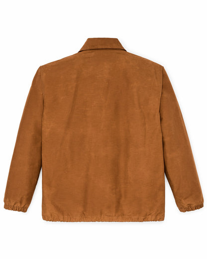 Filson Men Dry Wax Windbreaker - Harvest Tan