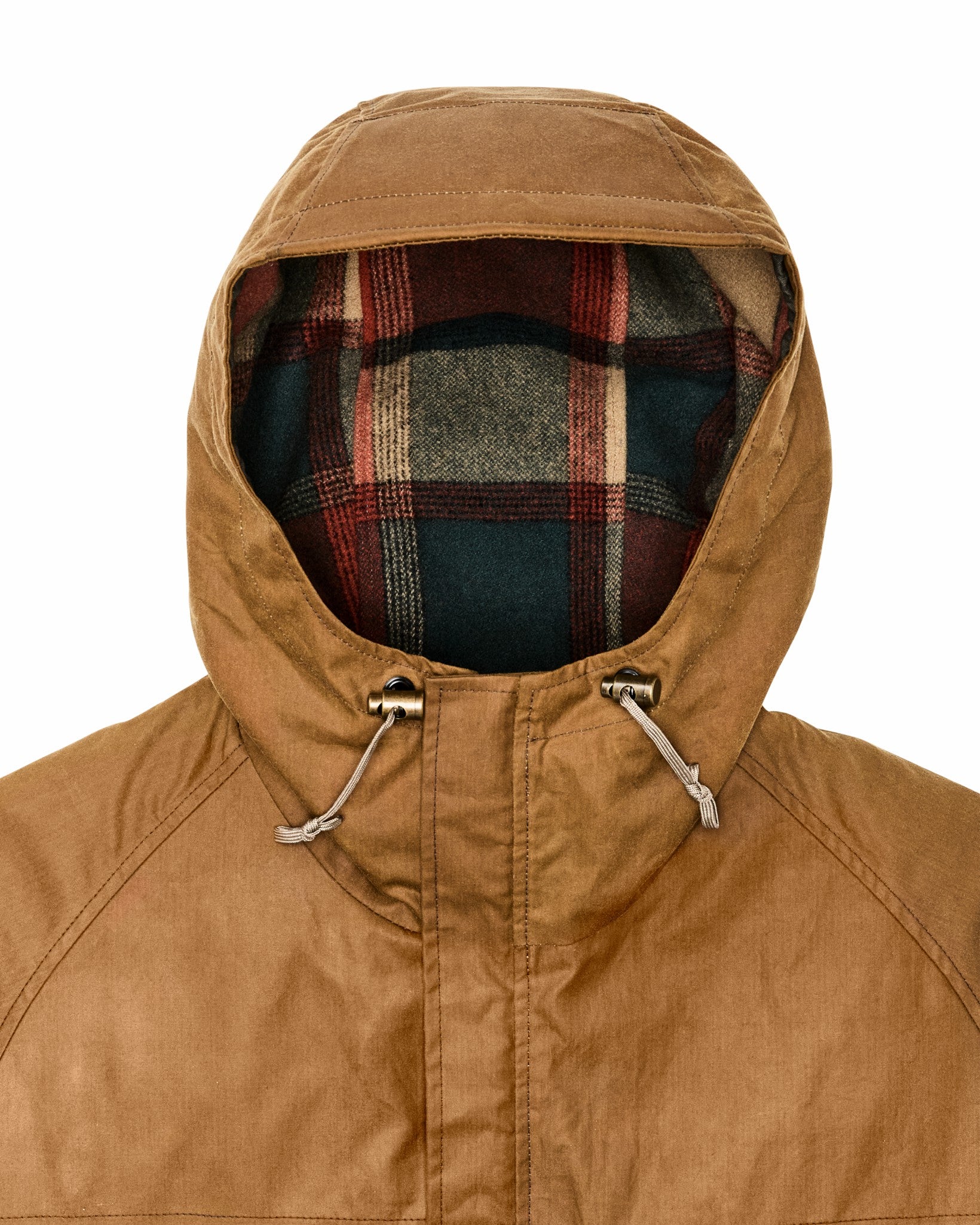 Filson Men Filson X Freeman Wool Lined Raincoat - Dark Tan / Amber Spruce