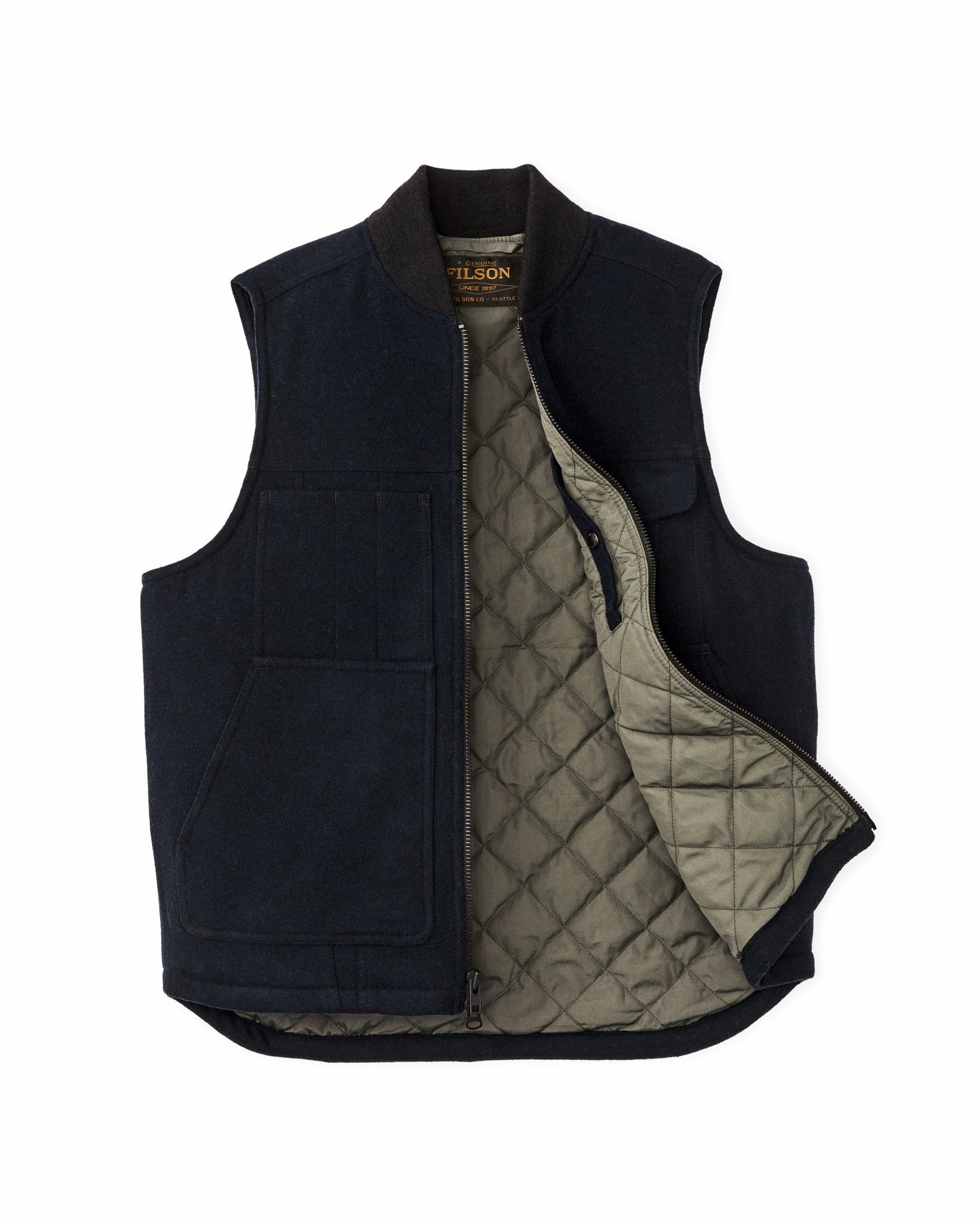 Filson Men Spokane Insulated Work Vest - Navy