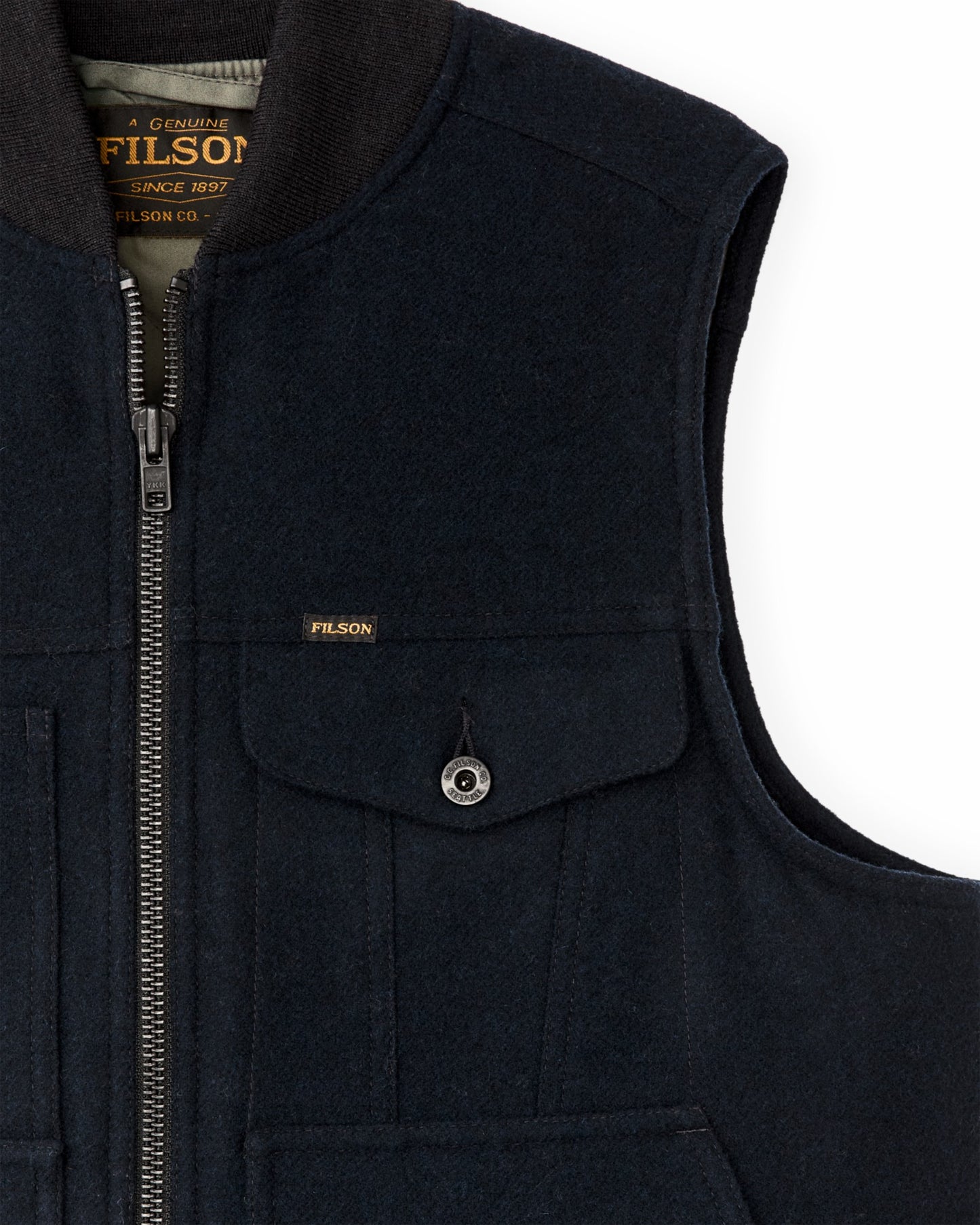 Filson Men Spokane Insulated Work Vest - Navy