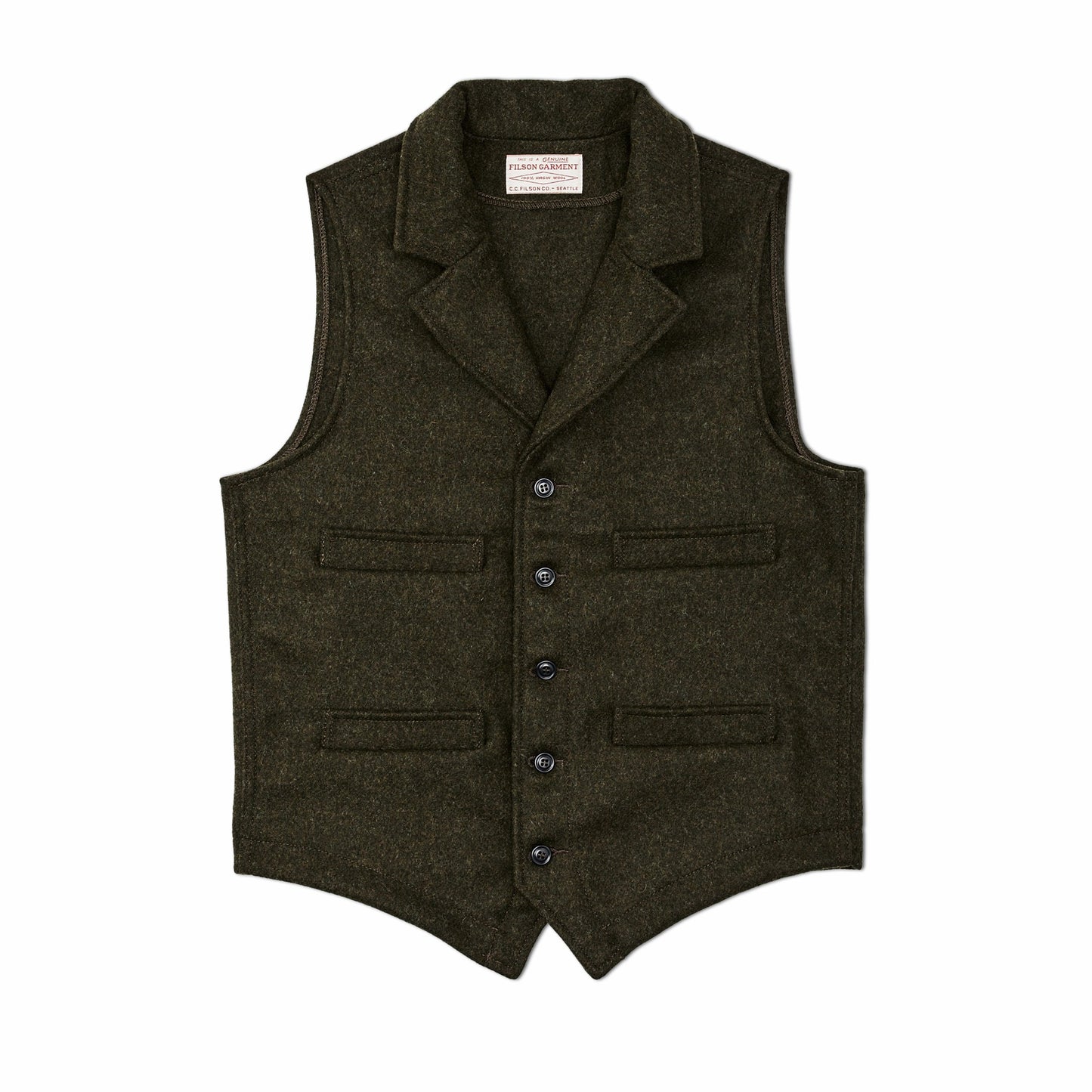 Filson Men Western Vest