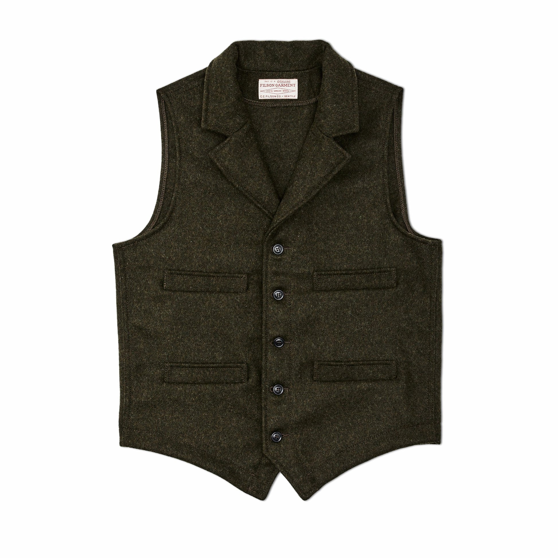 Filson Men Western Vest