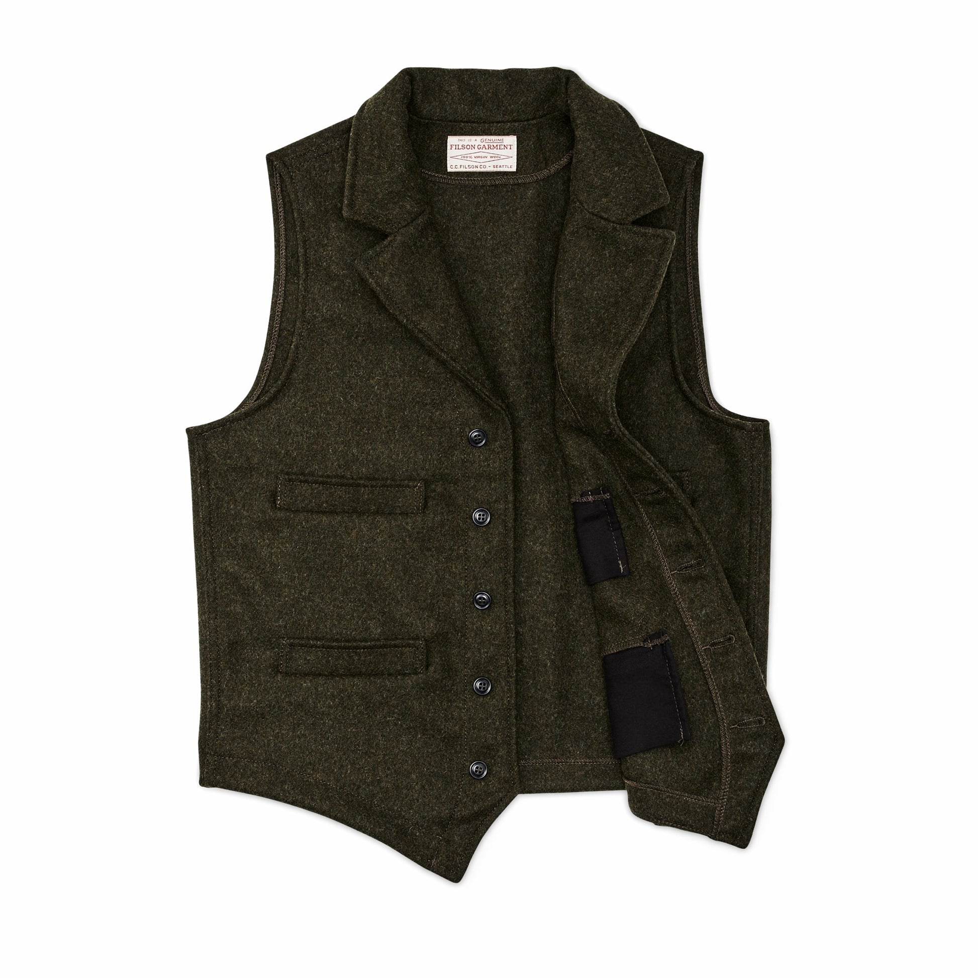 Filson Men Western Vest